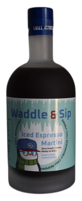Waddle and Sip - Iced Espresso Martini